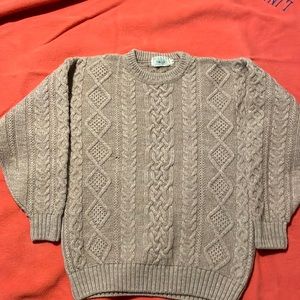 Irish wool sweater